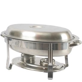 6 QT. OVAL CHAFER